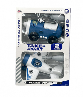 لعبة طائرة ومركبة