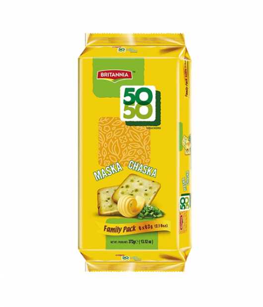 (بريتانيا بسكويت 50 50 (6 × 71 جم