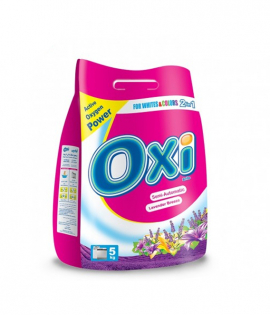 اوكسي - مسحوق برائحة نسيم لافندر للغسالات نصف اوتوماتيك 5 كجم