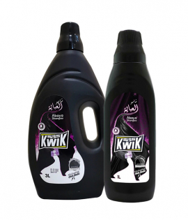 كويك شامبو عباية ٣ لتر + ١لتر كويك شامبو عباية ٣ لتر + ١لتر