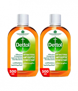 ديتول معقم ومطهر مزدوج 500ملى*2 حبة