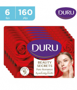 صابون دورو - صابون بيوتي سيكرتس متنوع ١٦� جرام * ٦قطع 