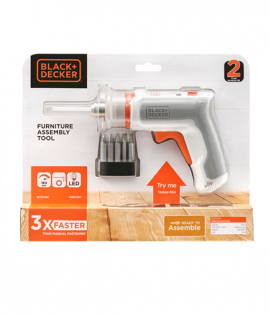 أداة تجميع الأثاث (بلاك + ديكر) 3.6 فولت