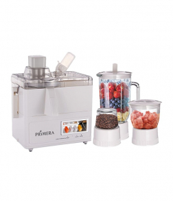 بريميرا - عصارة ومطحنة وخلاط 4 في 1 - بقوة 400 واط ، 1.5 لتر