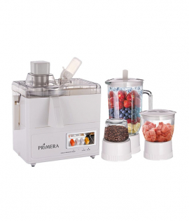 بريميرا - عصارة ومطحنة وخلاط 4 في 1 - بقوة 400 واط ، 1.5 لتر