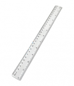 Abdao Alriadeh transparent ruler 30cm 12 Pcs