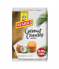 ماريو كوكيز بطعم جوز الهند 8 × 90جم