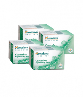هيمالايا صابون منعش بالخيار 125غم (4حبة)