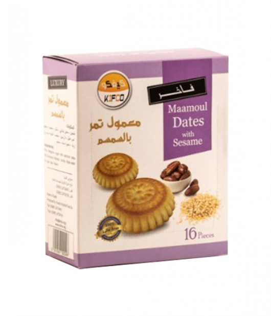  كيفكو معمول تمر بالسمسم 320 ج (16 حبة)