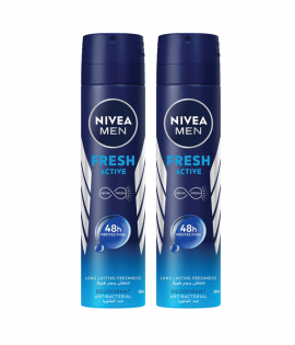 نيفيا مزيل العرق فريش أكتيف خلاصات بحرية للرجال 150 مل × حبتين