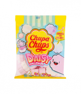 تشوبا تشوبس ديزي مالو مارشميلو بالفراولة والفانيليا، 140 جم