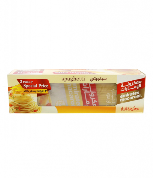 معكرونة الإمارات سباجيتي 400 جم ×3