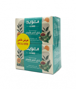 العويد شاي اخضر بالنعناع 25 كيس ×2