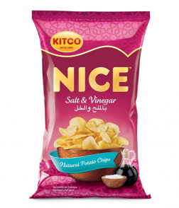 كتكو نايس رقائق البطاطس بنكهة الخل والملح 210 جم