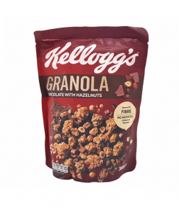 كيلوجز جرانولا شوفان الشوكولاتة و البندق 380 جم
