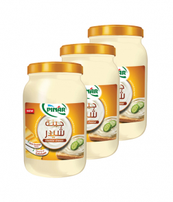 Pinar Processed Cheddar Cheese 240 g x3