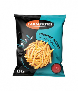 فارم فريتس بطاطس نصف مقلية 2.5كغ