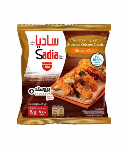 ساديا دجاج بروستد كلاسيك شرائح 750غ