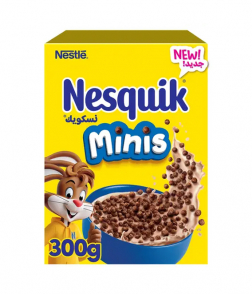 نستله نسكويك مينيز حبوب الافطار بالشوكولاتة 375جم