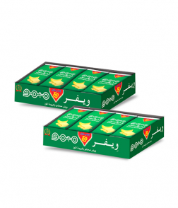 الصيداوي ويفر ميمو بكريمة الموز 25جم*12 (2كرتون)