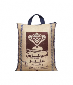  ابو كاس ارز بسمتي عنبر بشاور 5 كيلو خيشة