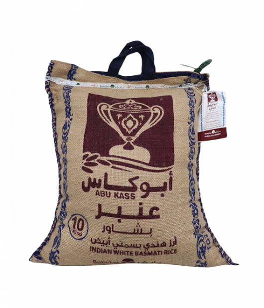  ابو كاس ارز بسمتي عنبر بشاور 10 كيلو خيشة