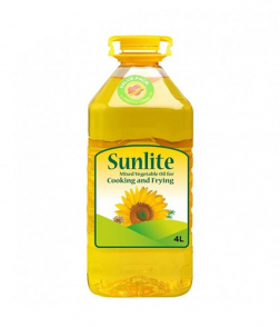 صن لايت زيت نباتي مختلط للطبخ والقلي، 4 لتر