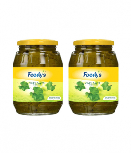 فوديز ورق عنب فاخر مرطبان 1015 غ × 2 حبة