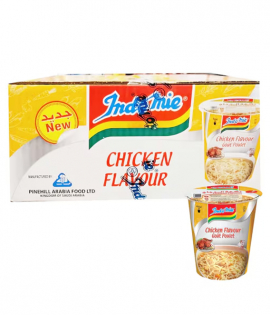 إندومي كوب نودلز بالدجاج 62 جرام × 12 قطعة