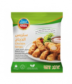 نبيل ستربس الدجاج المجمد 750 جم