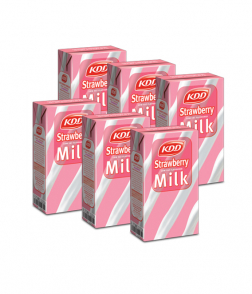 كي دي دي حليب فراولة 250 مل *6