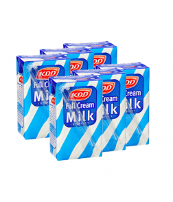 KDD Full Cream Milk 250ml x6