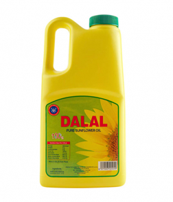 دلال زيت دوار الشمس الخالص 2 لتر