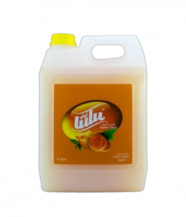 لولو صابون سائل ايدي ملمس الذهب (خوخ) 4 لتر