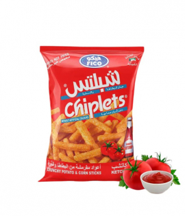 فيكو شيبلتس عيدان البطاطا والذرة المقرمشة بالكاتشب 37جم
