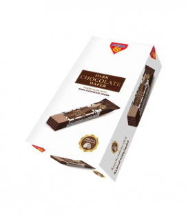 الصيداوي ويفر محشو بكريمة الشوكولاتة الداكنة 20 جم × 24 عبوة