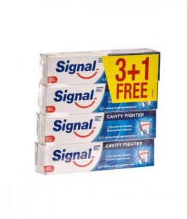 سيجنال معجون اسنان مكافح التسوس 4 حبة ×120 مل