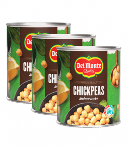 دل مونته حمص مسلوق 400 غم ×3