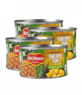 ديل مونتي أناناس شرائح 235 جم ×4