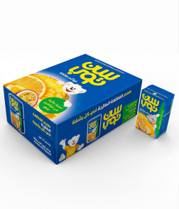 سن توب فواكه مشكلة 125 مل 18 حبة