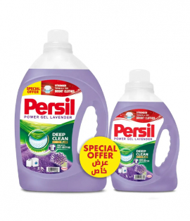 برسيل باور جل باللافندر عبوة توفيرية 2.9 لتر+1 لتر