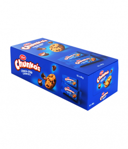 تيفاني تشونكوز كوكيز رقائق الشوكولاتة 10 × 40 جم