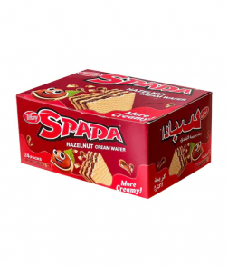 تيفاني سبادا ويفر بكريمة البندق 20جم ×24 