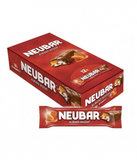 نيوبار - شوكولاتة محشوّة بنوغة اللوز (12 × 28 جم)
