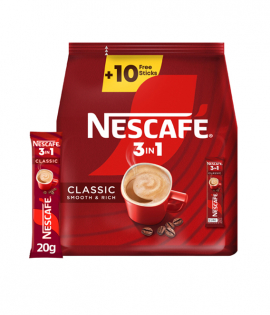 نسكافيه 3 في 1 قهوة سريعة التحضير 20 جم × 40 ظرف