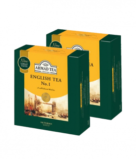 شاي أحمد - شاي إنجليزي رقم 1 – 100 كيس شاي×2