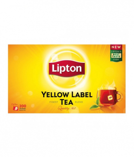 ليبتون شاي العلامة الصفراء جودة رقم 1 *200كيس