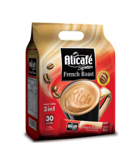 علي كافيه قهوة فرنسية 3 في 1 (20جم × 30 ظرف)