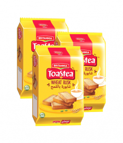 بريتانيا توستي شابورة بالقمح 305 جم ×3