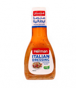 هيرمان تتبيلة صلصة ايطالية منعشة وحارة 454 مل